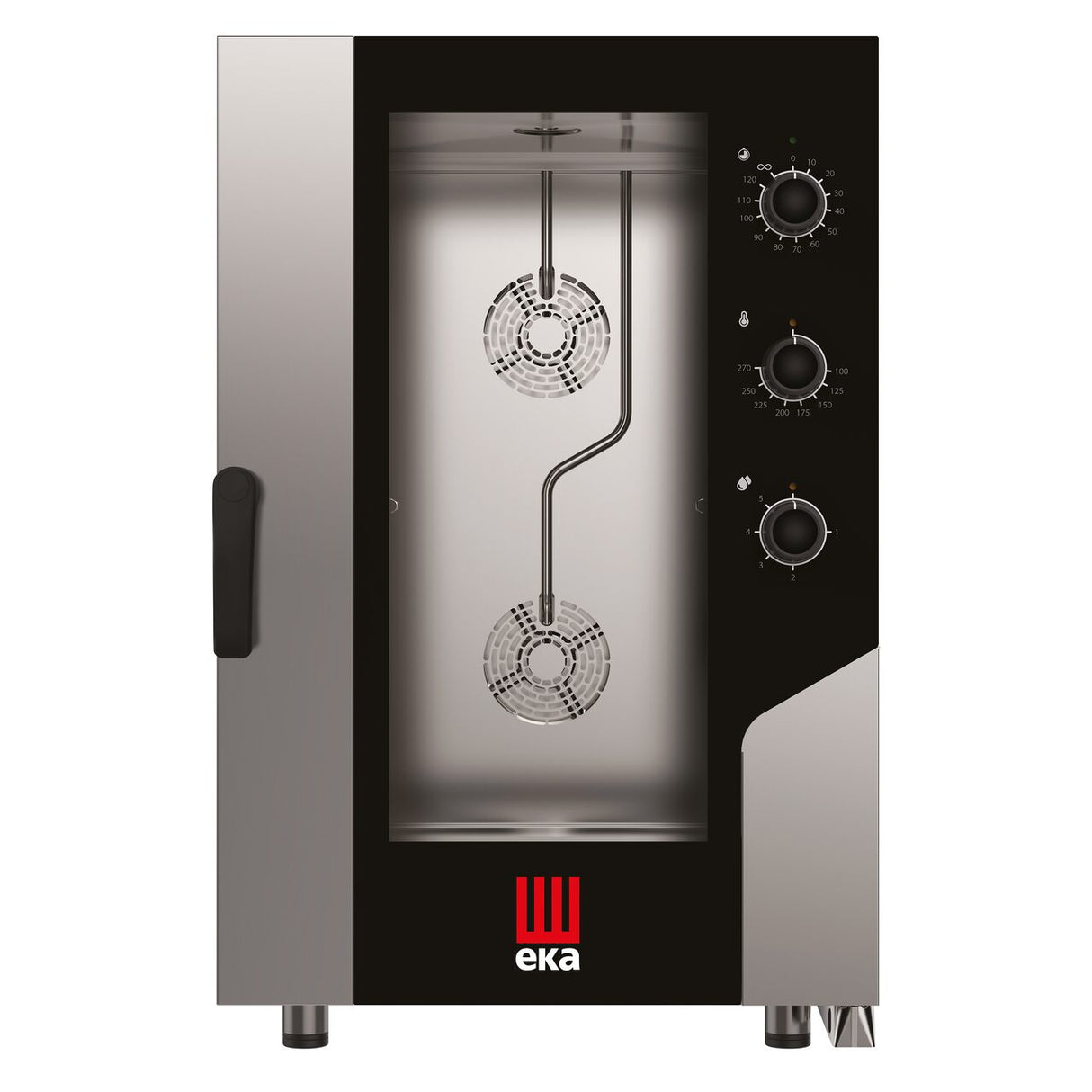 Cuptor cu convectie si abur Millenial SmartGastro pentru gastronomie 11 tavi GN 1/1, control electromecanic, 400V/15400W, 730x855x1130(h)mm