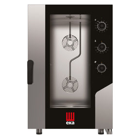 Cuptor cu convectie si abur Millenial SmartGastro pentru gastronomie 11 tavi GN 1/1, control electromecanic, 400V/15400W, 730x855x1130(h)mm