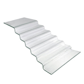 Scară bufet cu 7 trepte, Fine Dine, Vento Transparentă 200mm