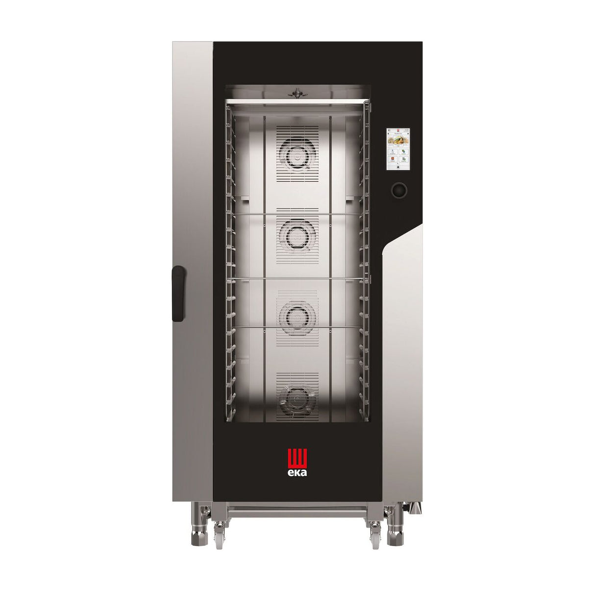 Cuptor electric cu convecție-abur Millennial Touch Screen Gastro cu sistem de curățare, 20x GN 1/1 - control electronic, EKA, 400V/31000W, 930x1035x(H)1900mm