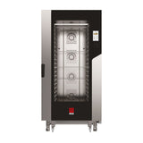 Cuptor electric cu convecție-abur Millennial Touch Screen Gastro cu sistem de curățare, 20x GN 1/1 - control electronic, EKA, 400V/31000W, 930x1035x(H)1900mm