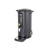Boiler pentru bauturi fierbinti 9 litri, inox, negru mat, termostat 0-100 gr C, 950 W, Concept Line Hendi, 307x330x(H)450 mm