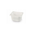 Tava gastronorm GN 1/6 din policarbonat, Hendi, 1.6 litri, 176x162x100(h)mm rezistenta la temperaturi -40 pana la 110 C