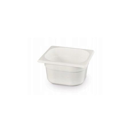 Tava gastronorm GN 1/6 din policarbonat, Hendi, 1 litru, 176x162x65(h)mm rezistenta la temperaturi -40 pana la 110 C