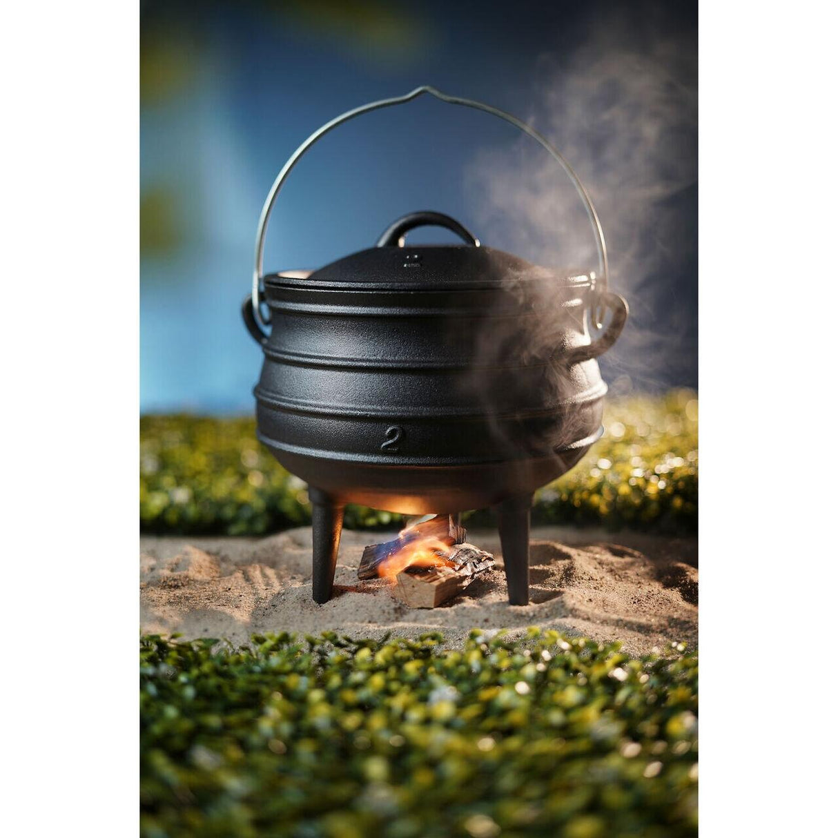 Ceaun fonta HENDI, Negru, ø245x(H)280mm