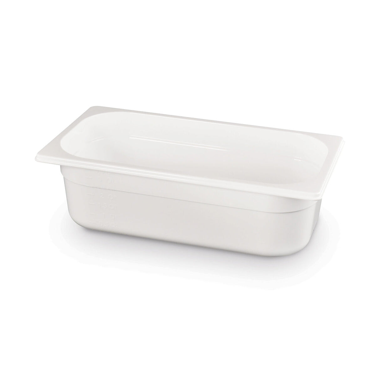 Tava gastronorm Hendi GN 1/3 2.5 litri, inaltime 65 mm, policarbonat