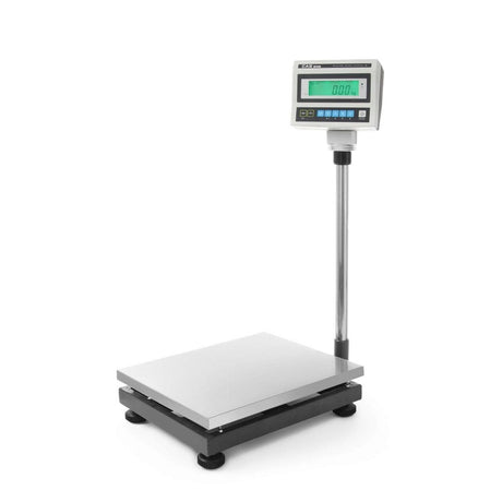 Cantar profesional Hendi capacitate 150 kg 20 W 360x580x(H)765 mm 400 g - 150 kg