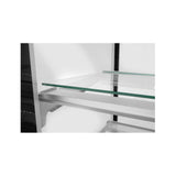 Vitrina frigorifica de prezentare interval temp. 2/6?C, corp inox, 510 litri, 490 W ARKTIC by Hendi, 1515x675x(H)1210 mm, Clasa energetica C