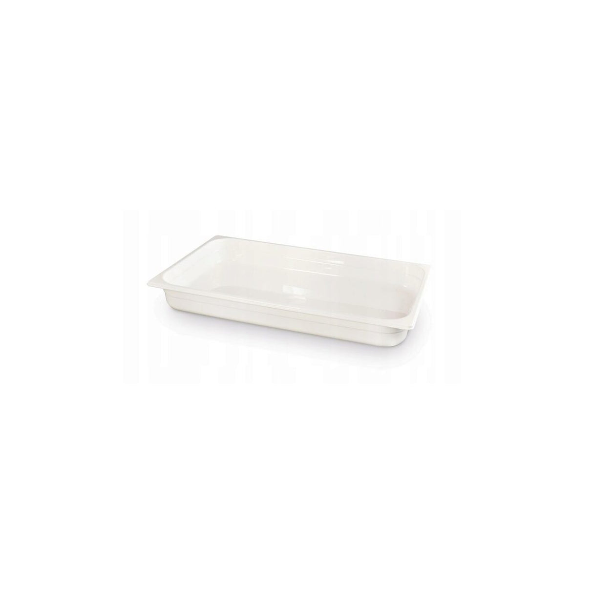 Tava profesionala Gastronorm 1/1 policarbonat alb 65 mm inaltime, Hendi