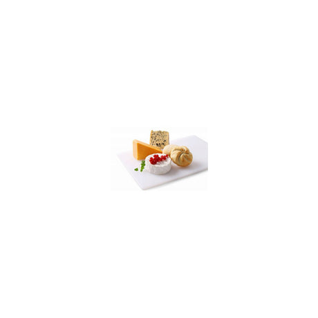 Tocator alb 600x400x18 mm, polietilena HDPE 500, Hendi, respecta normele de igiena HACCP
