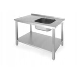 Spalator cu 1 cuva si polita Revolution 1000x600x(H)850 mm