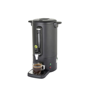 Percolator pentru bauturi fierbinti 7 litri, inox, negru mat, 1650 W, Concept Line Hendi, 307x330x(h)450 mm