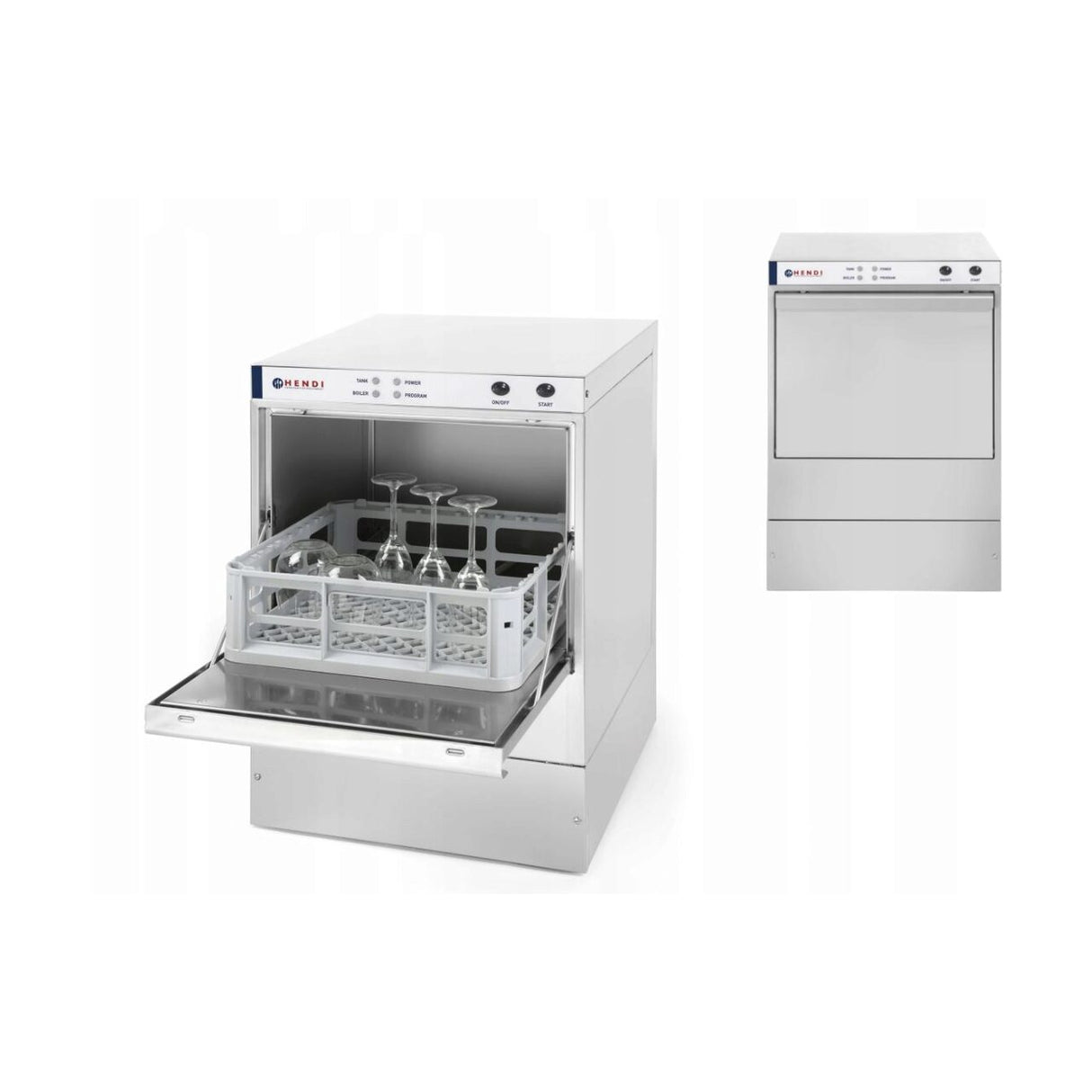 Masina de spalat pahare K40 - cu pompa de scurgere , 230V, dimensiune 470x510x(H)710 mm