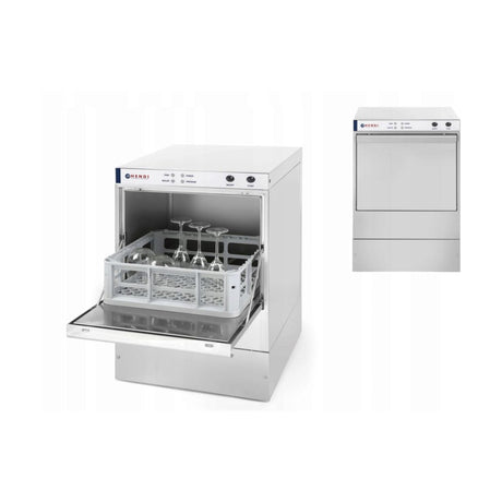 Masina de spalat pahare K40 - cu pompa de scurgere , 230V, dimensiune 470x510x(H)710 mm