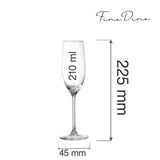 Pahar de șampanie Cantare, 210ml Fine Dine