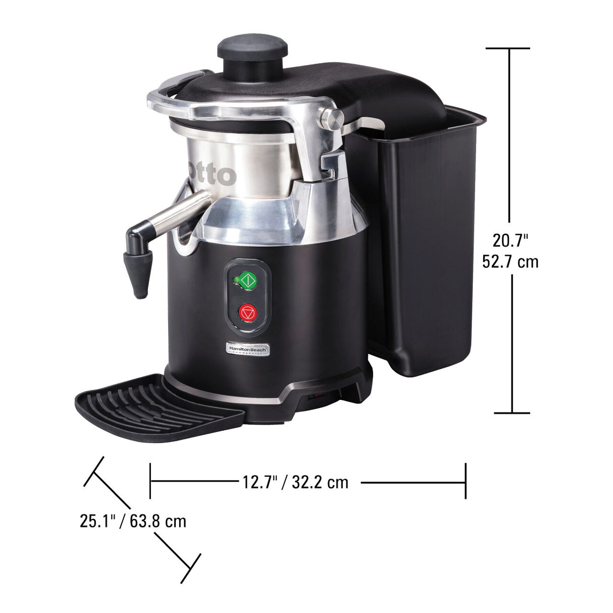 Storcator Otto HJE960-CE otto™ 1200W, Hamilton Beach, 322x638x(H)527mm
