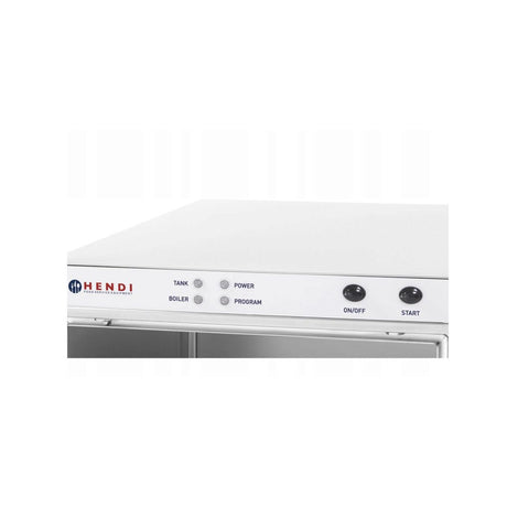 Masina de spalat pahare K40, HENDI, Masina profesionala de spalat pahare cu pompa de detergent K40 Hendi 230 W 470x510(+325)x(H)710 mm, 230V/2800W, 510x470x(H)710mm