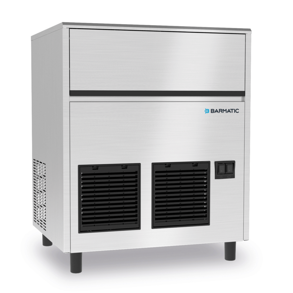 Masina de gheata cu racire pe aer   85 kg/24 h, capacitate 40 kg, Barmatic