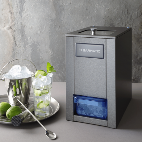 Zdrobitor electric profesional pentru gheata 120 W 180 kg/h Hendi Negru 180x320x(H)330 mm