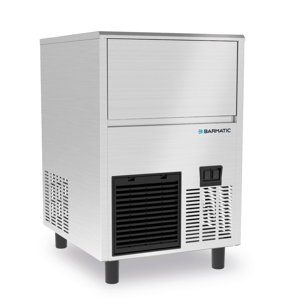 Aparat de făcut cuburi de gheață sub blat Coolice 33 kg/24 h, capacitate 16 kg, Barmatic