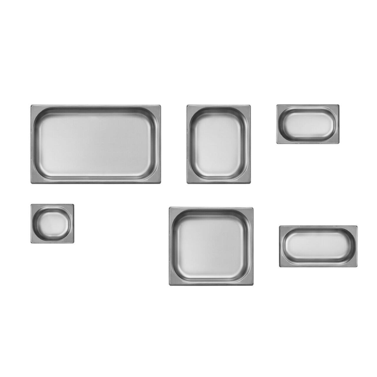 Tava Gastronorm GN 1/1, cu manere ergonmice, HENDI, GN 1/1, 28L, (H)200mm