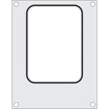 Matrita sigilare pentru un recipient cu un compartiment 187x137 mm