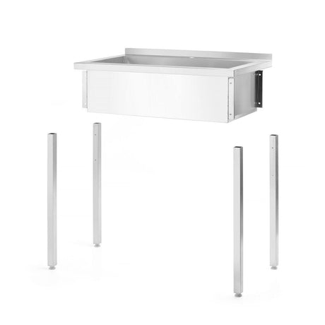 Spalator cu o singura cuva Budget Line 800x600x850 mm