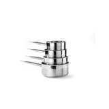 Cratita cu coada, 2 Lit ,18 x(cm diametru x 8 cm inaltime, inox, gama Hendi Profi Line