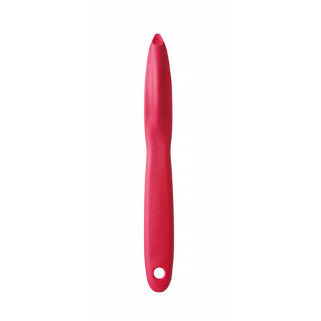 Curatitor universal cu lama zimtata, HENDI, Rosu, (L)175mm