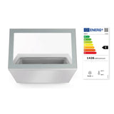 Vitrina de prezentare pentru inghetata, 77 lt, -18/-25 gr C, corp inox, ARKTIC by Hendi, 867x735x(H)373mm, Clasa energetica E