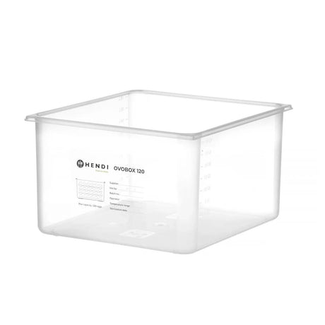 OVOBOX 120 HENDI - recipient oua GN2/3 + 8 tavi pentru oua, 18L, 355x325x(H)200mm