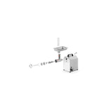 Masina de tocat carne, 2 discuri tocare de 6 si 8 mmm din inox, cutit din inox, melc din inox, tub pentru impingere, Hendi Top Line, 250 Kg/ora, corp inox, palnie inox chirurgical 304, 900 W