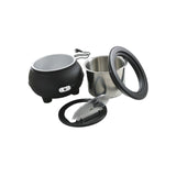 Incalzitor supa, electric, 450 W, 8 litri, izoltat termic, vas supa din inox 18/8, vas apa din aluminiu, termostat reglabil, panou digital, alarma nivel scazut de apa, 370x(H)300 mm