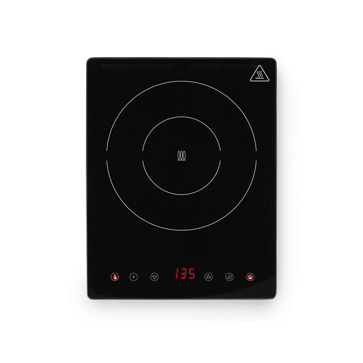 Plita inductie BlackLine 2000w, display, 293x373x56(H)mm
