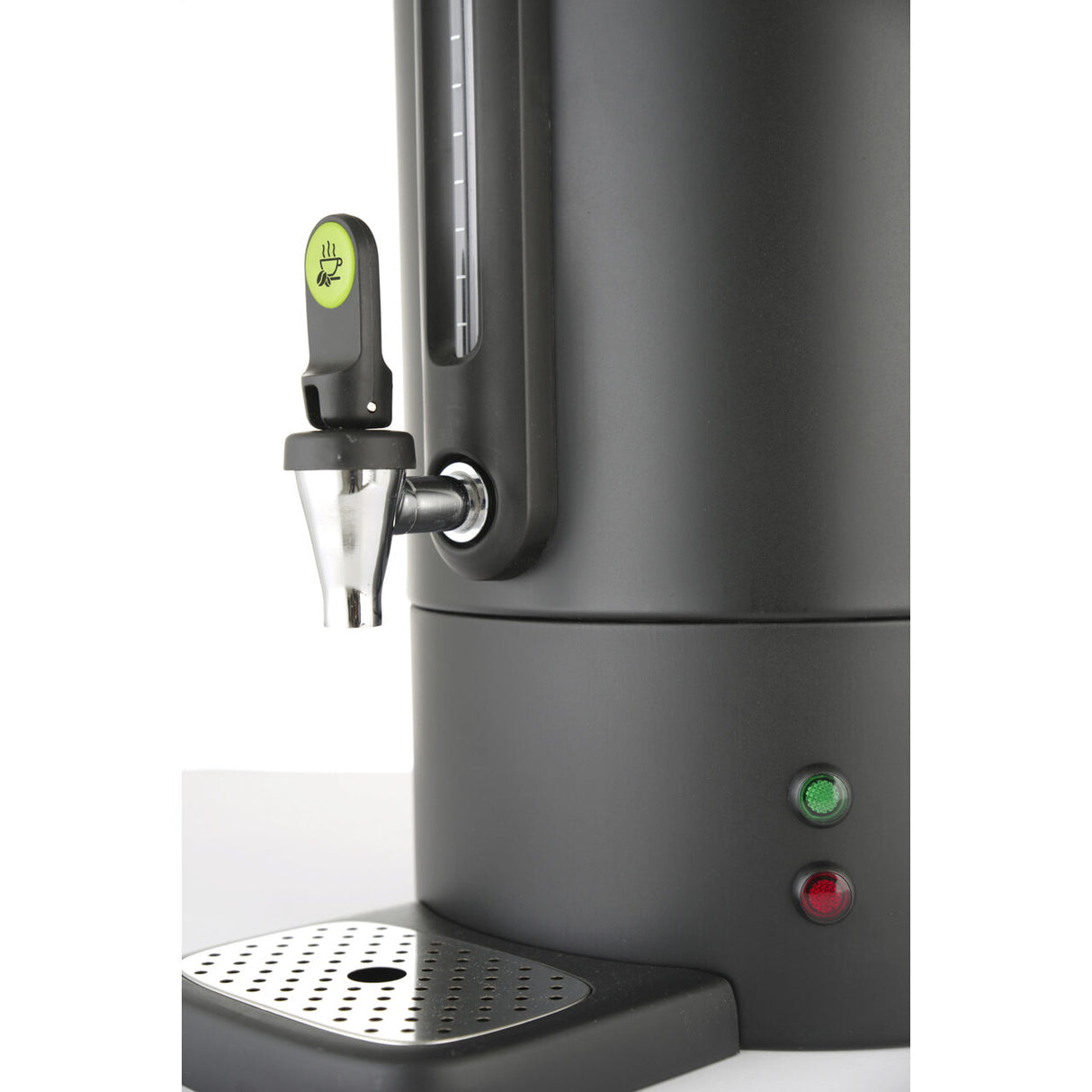 Percolator pentru bauturi fierbinti 7 litri, inox, negru mat, 1650 W, Concept Line Hendi, 307x330x(h)450 mm