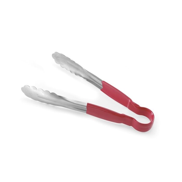 Cleste servire 300mm,Hendi, maro, otel inoxidabil cu maner acoperit cu PVC