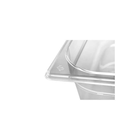 Tava Hendi Gastronorm GN 1/2 150 mm 9.5 lt - policarbonat transparent