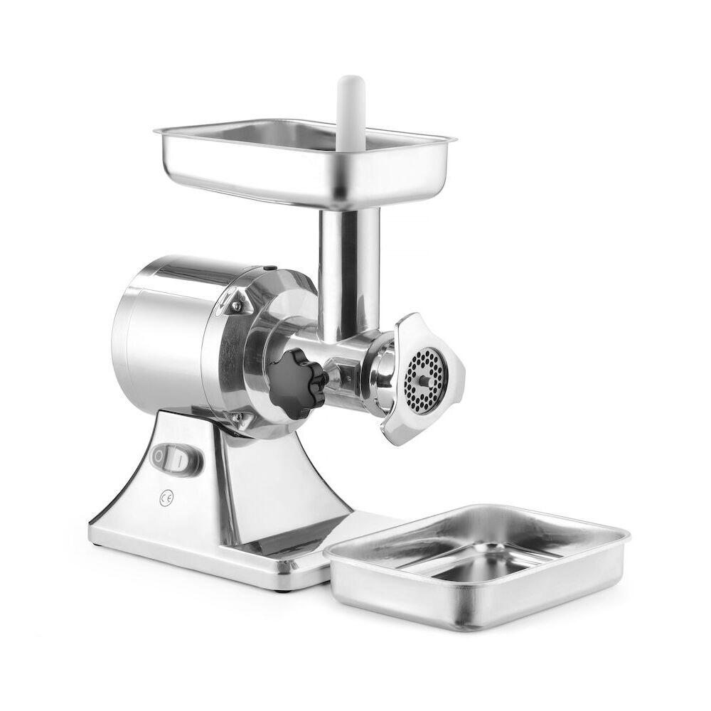 Masina de tocat carne Hendi, Profi Line 12, 200 kg/h, otel inoxidabil, 230V/750W, 370x220x(H)440 mm