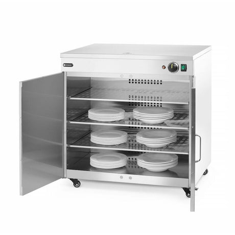 Incalzitor de farfurii dublu, HENDI, 230V/800W, 735x589x(H)766mm