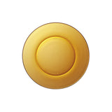 Farfurie plata Lys Amber  din sticla, Duralex,  set 1 buc. ø190x(H)20 mm