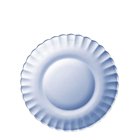 Farfurie plata  Picardie Marine ,din sticla, Duralex, set 1 buc. ø230x(H)20mm