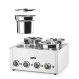 Termosistem Quad 4 x 4 l, Hendi, 16 l, 220-240V/800W, 506x509x(H)298mm