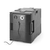 Cutie termoizolat Amer Box cu funcție de încălzire Hendi, catering 477x680x(H)620 mm