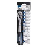 Set cheie clichet cu tubulare 3/8 12 buc Hyundai HY-59632