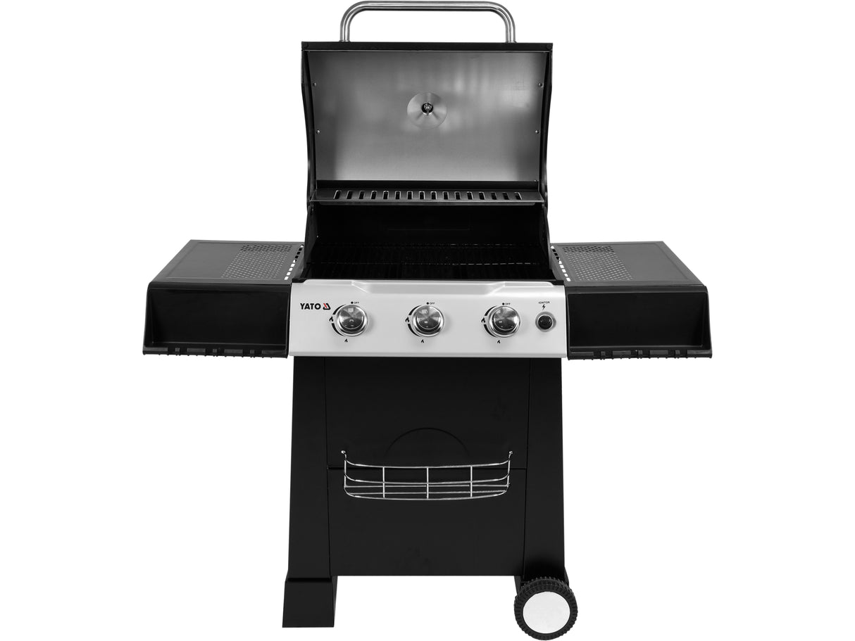 GRATAR PE GAZ, YATO YG-20001 3 ARZATOARE, 9KW