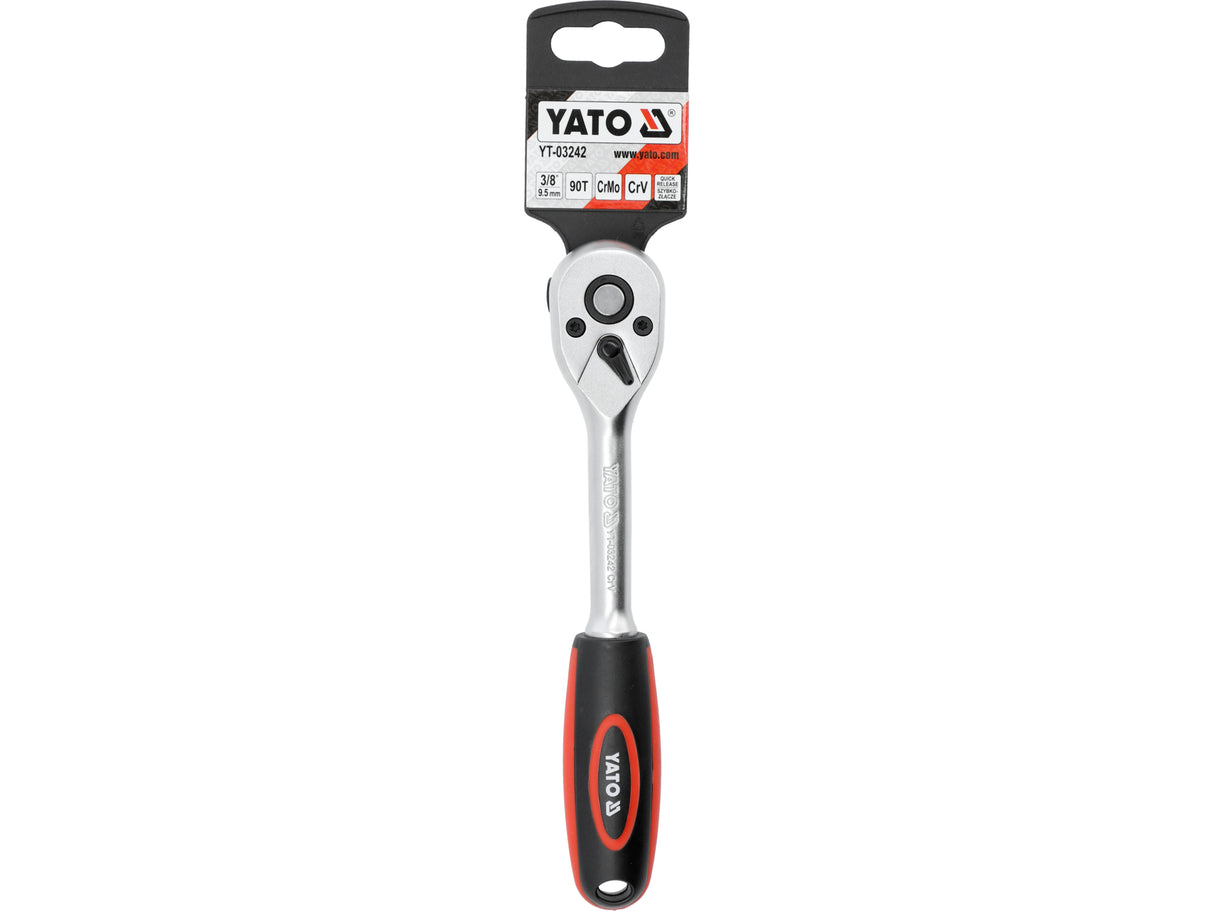 MANER ANTRENOR CU YATO YT-03242 CLICHET DREPT 3/8 90T