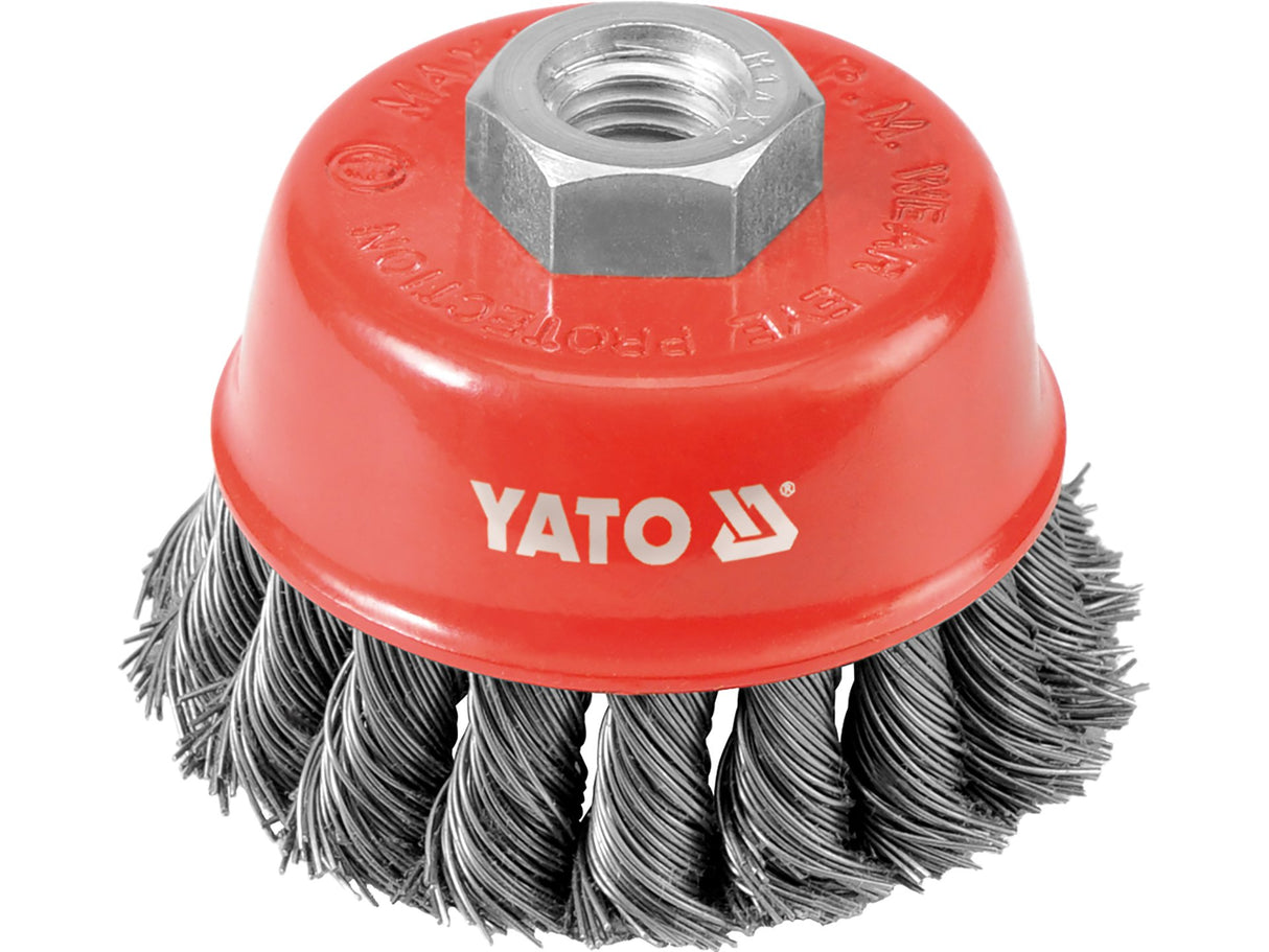 PERIE CUPA 60MM, YATO YT-4767 PRINDERE M14, CU TOROANE DIN SARMA