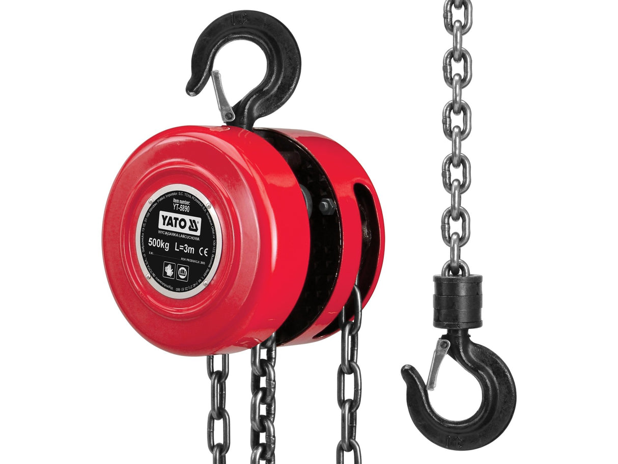 SCRIPETE CU LANT YATO YT-5890 500 KG, 3M.