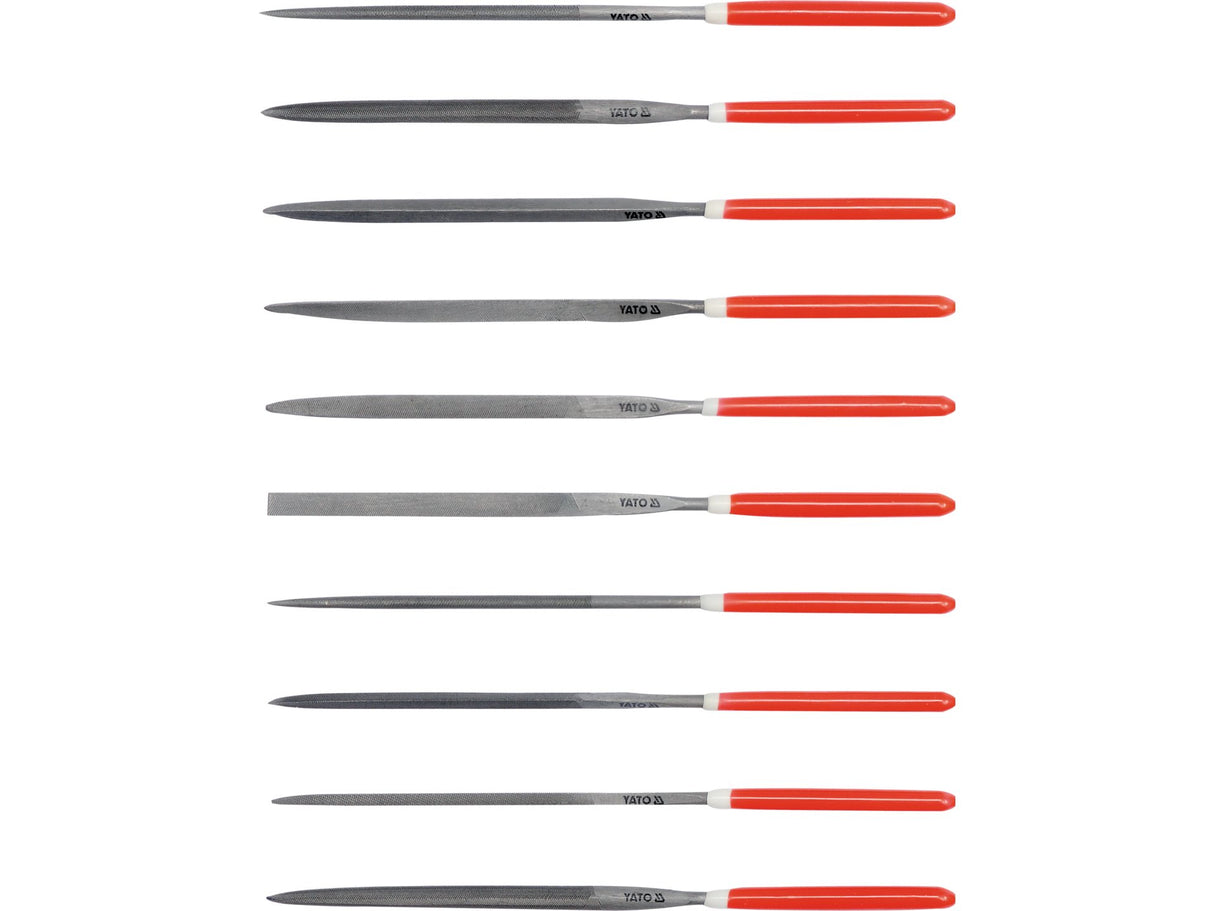 YATO YT-6164 KÚPOS RESZELŐKÉSZLET 4X160X75MM, 10 DB 