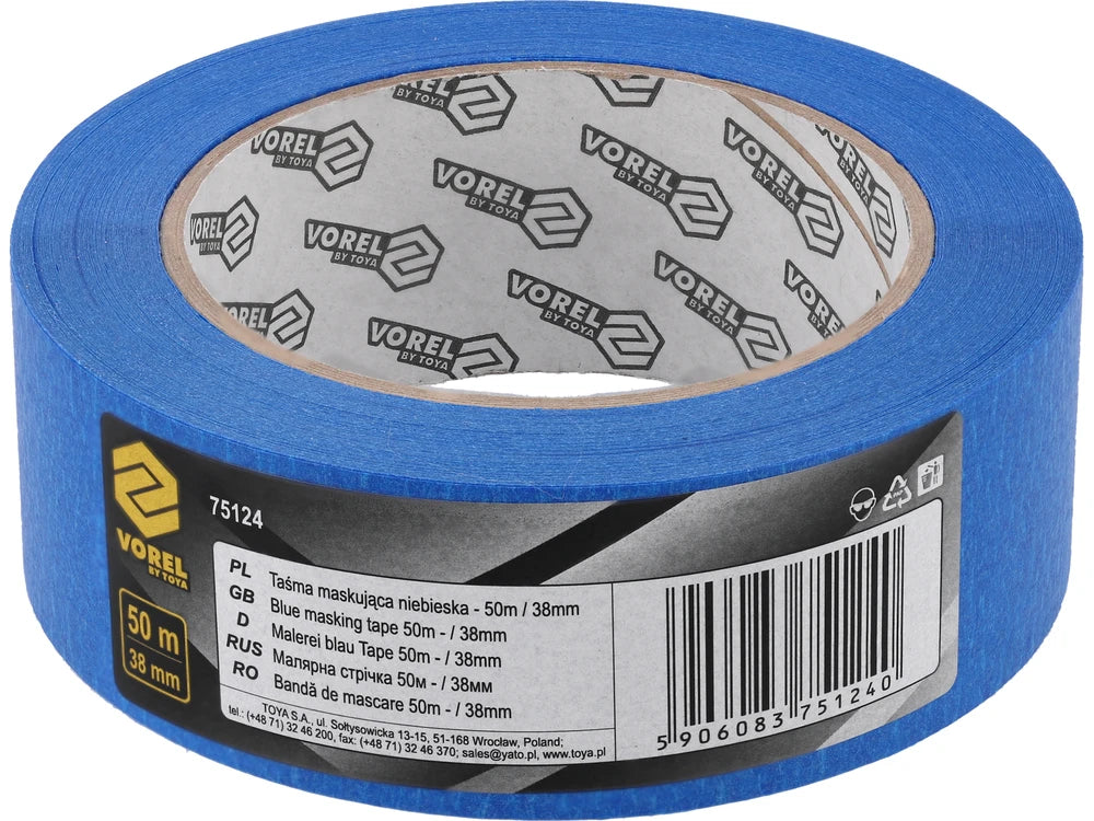 MASZKSZALAG, KÉK, 50MX38MM Vorel 75124 